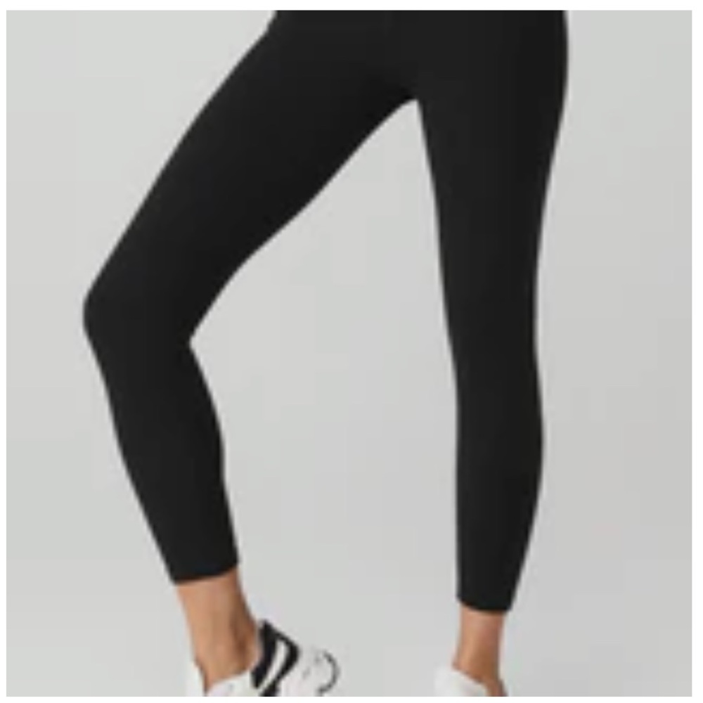 Alo Ribbed 7/8 leggings, size small